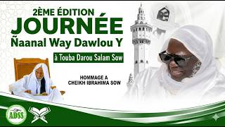 ⭕️LIVE 2nd Edition Ñaanal Day way dawlu yi Touba Darou salam Sow