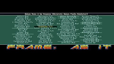 Amiga Demo 2 - Endtheme (Atari STE)