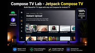 Compose TV Lab - Android TV App using Jetpack Compose, Hilt, Room & Ktor | Jetpack Compose for TV