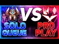 Solo Queue vs Pro Play? | League of Legends