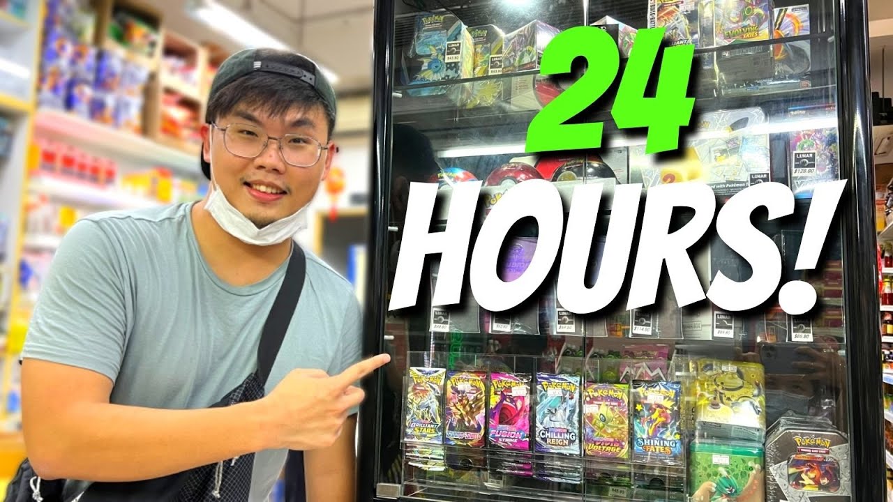This Pokemon Cards Shop Is OPENED 24 HOURS! #pokemoncards This Pokemon Cards Shop Is OPENED 24 HOURS! #pokemoncards