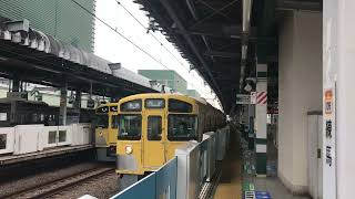 西武新2000系2087F 練馬発車