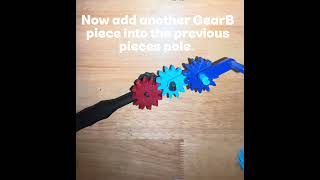 Kinetic Gear Fidget Toy Assembly Tutorial
