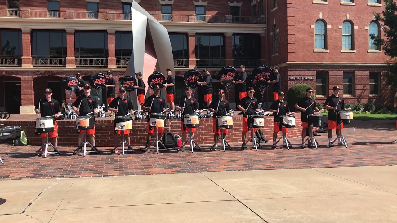 Oklahoma State Drumline Bluelight Special YouTube