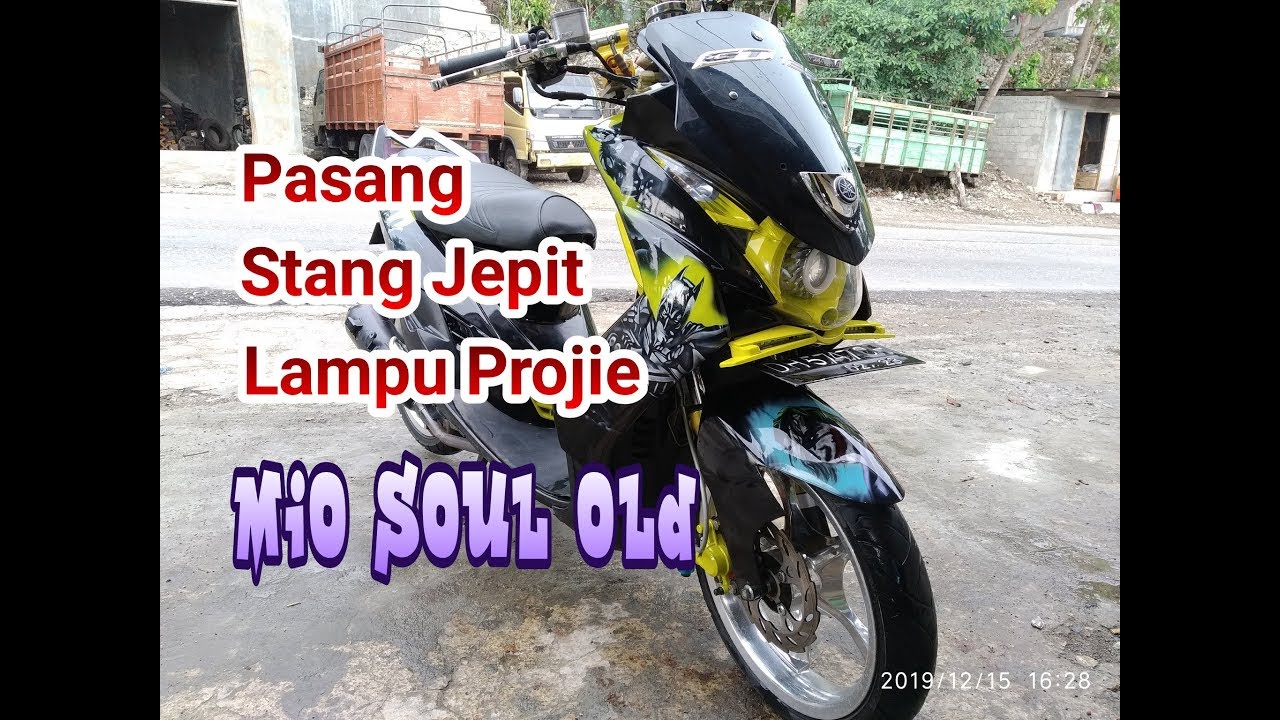 MIO Soul Pake Visor NMAX Pasang Lampu Projie Stang Jepit YouTube MIO Soul Pake Visor NMAX Pasang Lampu Projie Stang Jepit YouTube