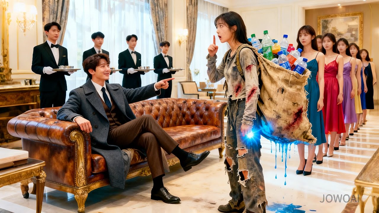 متشردة بدمٍ متوهج تنقذ المدير المسموم… فيرغمها على زواجٍ عقدي يتحوّل إلى عشق!