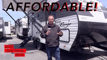 Affordable Trailer for Couples or Families | 2022 Open Range 20FBS | Parris RV Walkthrough