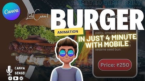 Create Animated Burger Menu on Canva: Easy Mobile Tutorial !!