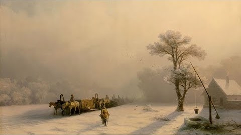 Russian folk song "The snowstorm" (English and italian subtitles)