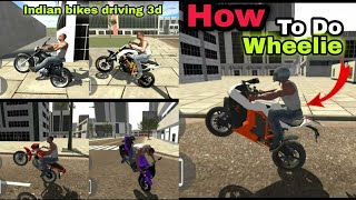 How to do wheelie without moon gravity in| indian bikes driving 3D screenshot 4
