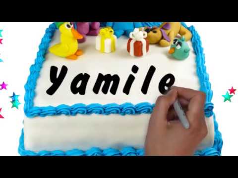 Happy Birthday Yamilet | Whatsapp Status Yamilet