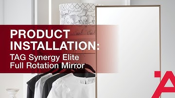 Product Installation: TAG Hardware Synergy Elite Full Rotation Mirror from Häfele