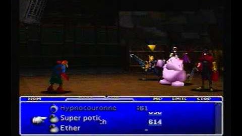 Final Fantasy 7 - More-than-perfect Party - Item duplication (steal method)