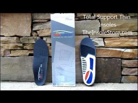 Spenco Total Support Thin Insoles Review @ TheInsoleStore.com - YouTube