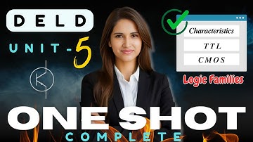 DELD Unit 5 Complete ONE SHOT 🔥| Logic Families | Digital Electronics | SPPU SE Endsem |HK_OFFICIAL_