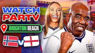 England 1-1 Norway | Quarter-finals LIVE WATCHPARTY📍BRIGHTON screenshot 5