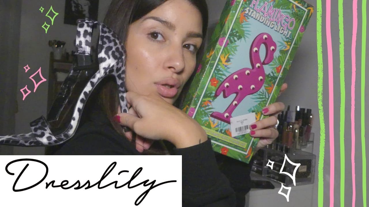 ASMR TRY ON DRESSLILY HAUL |  Sounds Assortment, Fabrics and More