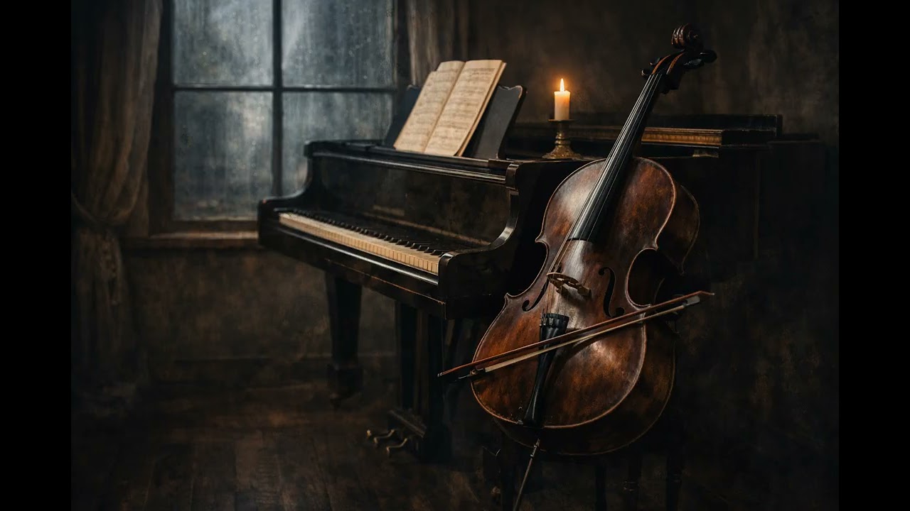Sad Cello & Piano Adagio │ Deep Emotional Instrumental for Rest