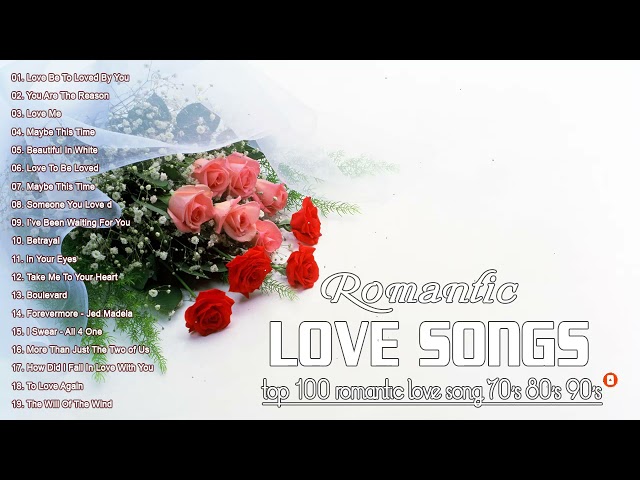 Romantic Love Songs 70's 80's 90's 💖 Greatest Love Songs Collection Of 80's 90's class=