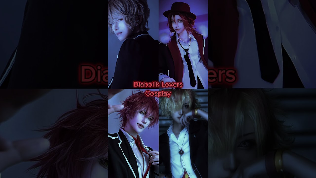 Diabolik Lovers Cosplay Shu, Laito, Ayato, Kou 