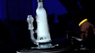 Crazy Stacking on David Goldstein's Fritted Disc - Milkshots!