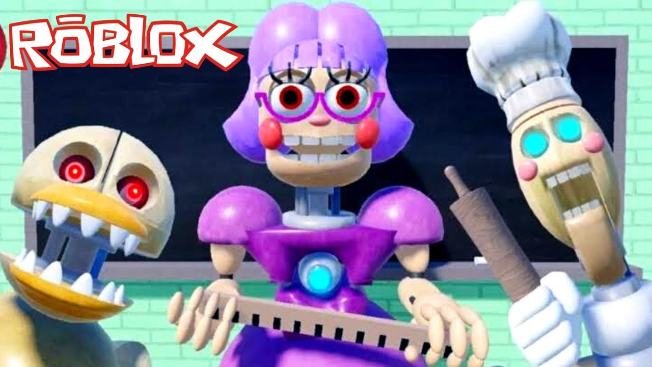 Roblox ESCAPE DA PROFESSORA MALVADA (Escape Miss Ani-Tron's Detention) 