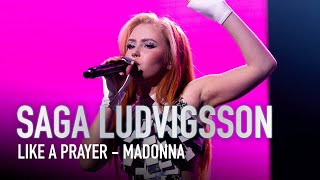 Saga Ludvigsson sjunger Like a Prayer av Madonna i Idol 2023  | Idol Sverige | TV4 & TV4 Play