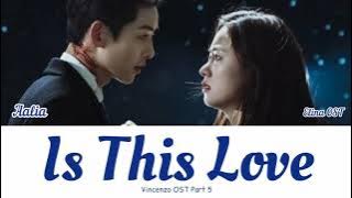 Aalia (알리아) - Is This Love || (Vincenzo OST Part 5) || Lyrics Terjemahan