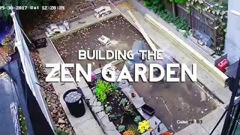 Timeshift Zen Garden Construction