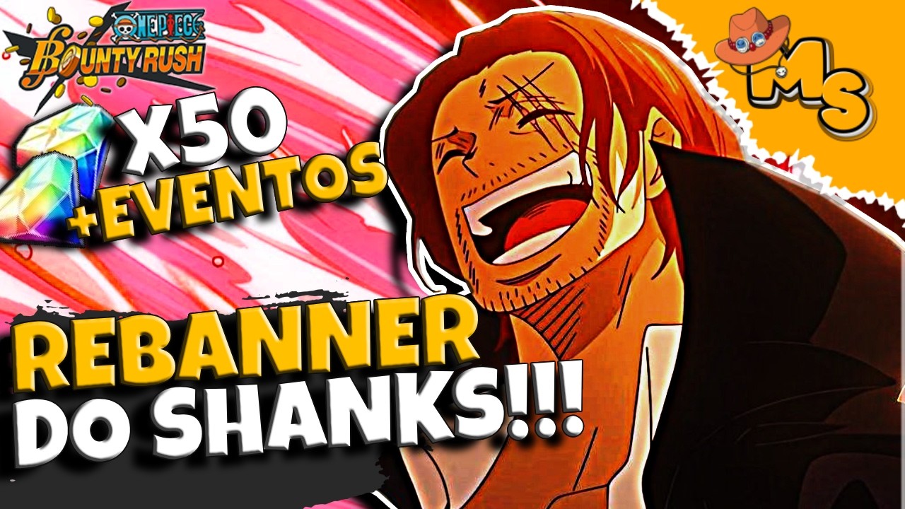 PREPARE SEUS DIAMANTES! 💎 Shanks Film Red pode voltar | One Piece Bounty Rush