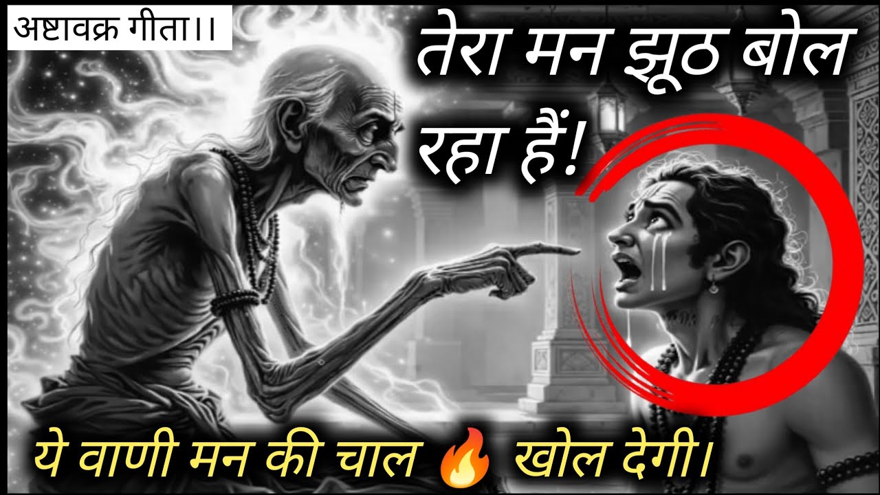 अष्टावक्र का मन का अंतिम सत्य। जो मन की पोल खोल देगा। Astavakra gita।। अष्टावक्र गीता।।