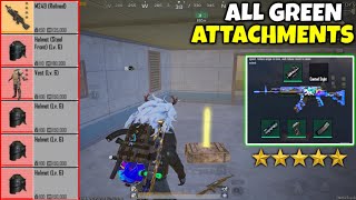 Green Attachments on M762 challenge | PUBG METRO ROYALE/Метро Рояль