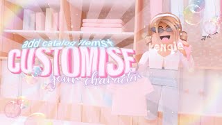 How to ADD CATALOG ITEMS + CUSTOMISE Your Roblox Character in Roblox Studio! | vellqia
