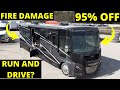 2017 WINNEBAGO RV WITH FIRE DAMAGE 95% OFF RETAIL