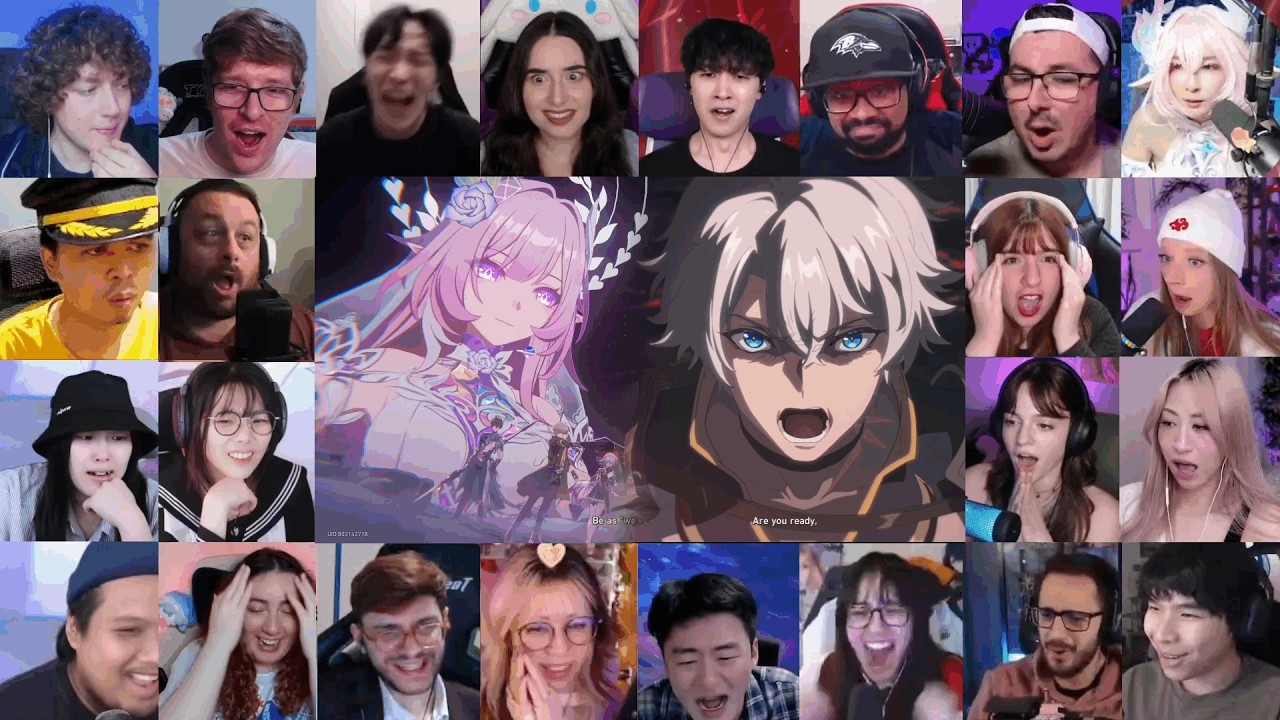 Honkai Star Rail Версия 3.0-3.7: Сборник реакций на сюжетную линию Амфореуса | Подборка кат-сцен ...