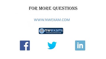 200-125 CCNA Exam Questions and Answers