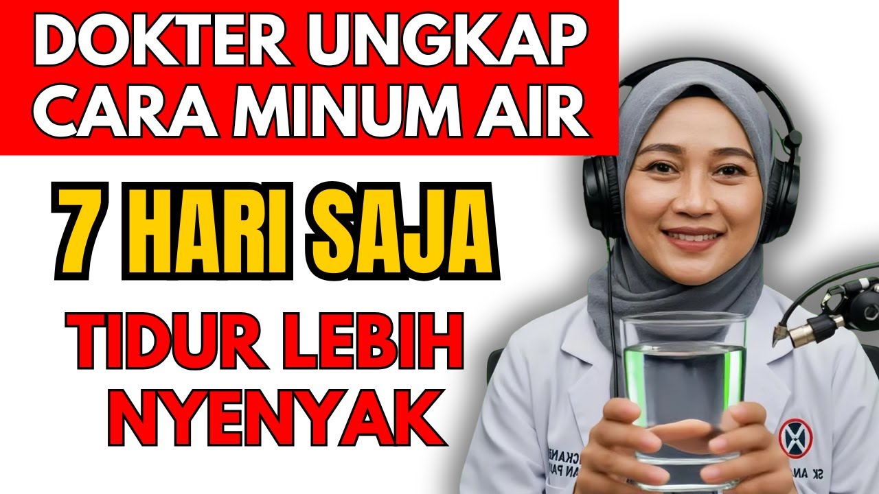 Dokter Kaget! Minum Air Sembarangan Ternyata Bisa Picu Gagal Ginjal & Wajah Cepat Tua!!!