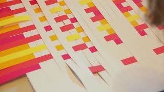 Create paper weavings    Michelle Grabner   The Art Assignment  - MENA