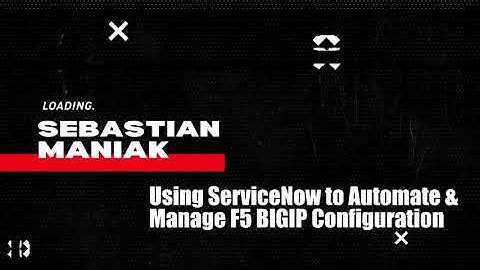 Automate and Manage F5 BIGIP Configuration using low-no-code with Service Now Flow Designer