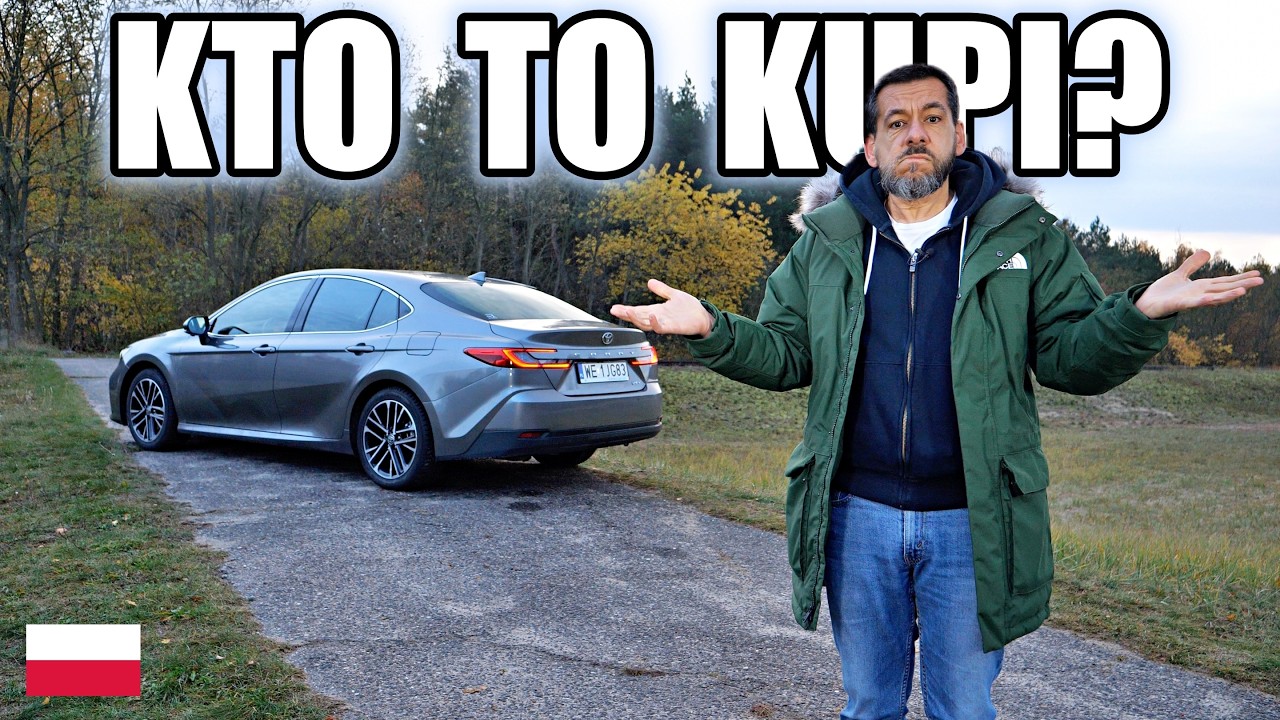 Toyota Camry - dziś prawdziwych sedanów już nie ma (PL) - test i jazda próbna - Marek Drives