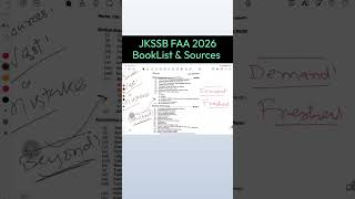 JKSSB FAA 2026 Booklist &amp; Sources-01