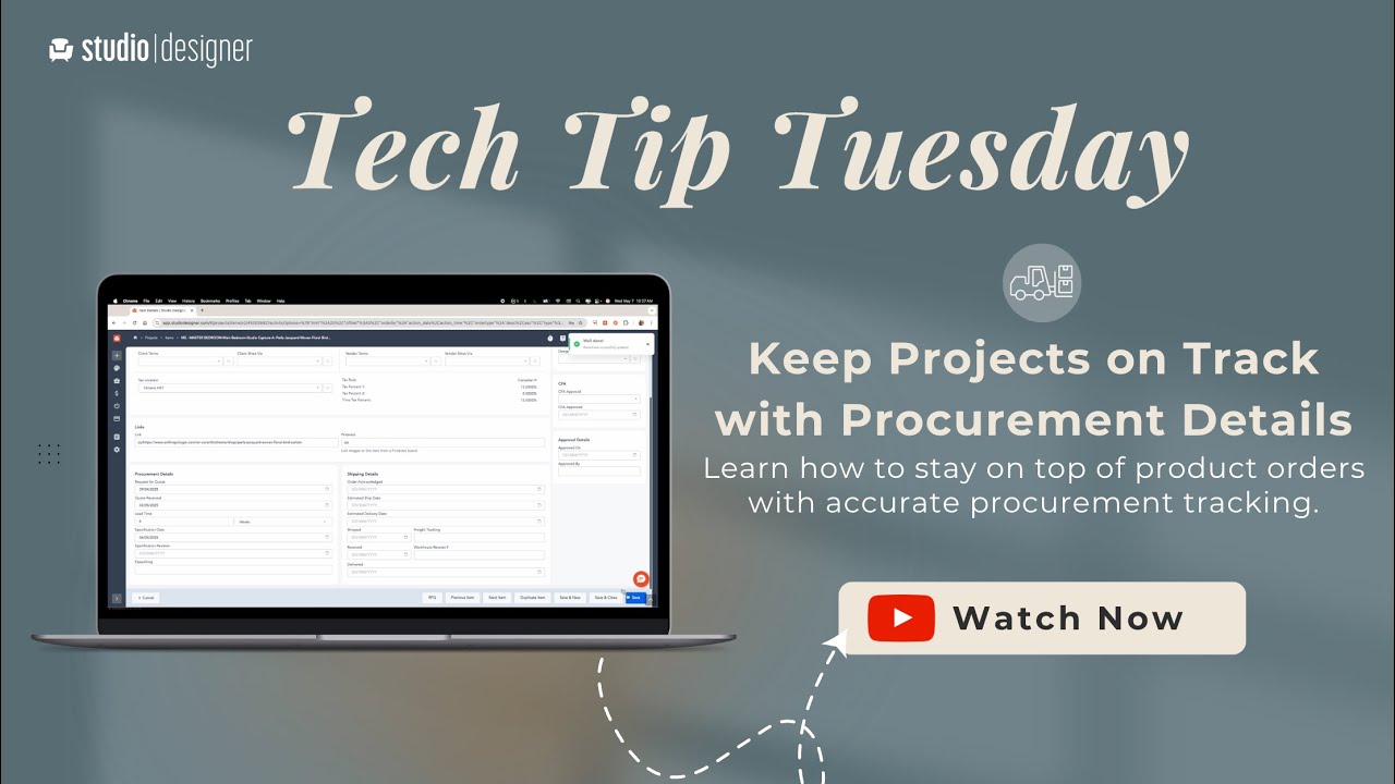 Tech Tip Tuesday: Procurement Details - YouTube