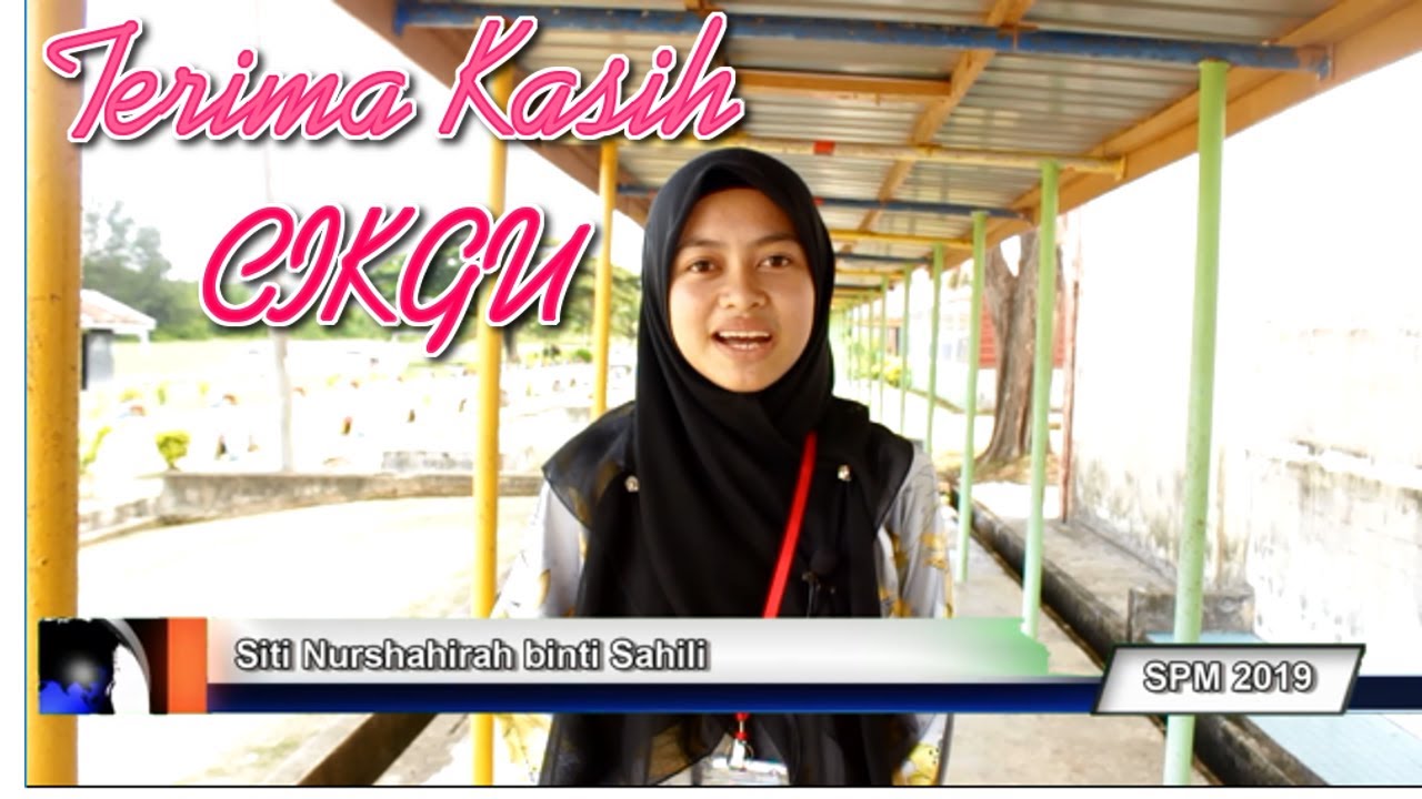 Ucapan Terima Kasih Calon Spm Kepada Guru Guru Mereka Youtube