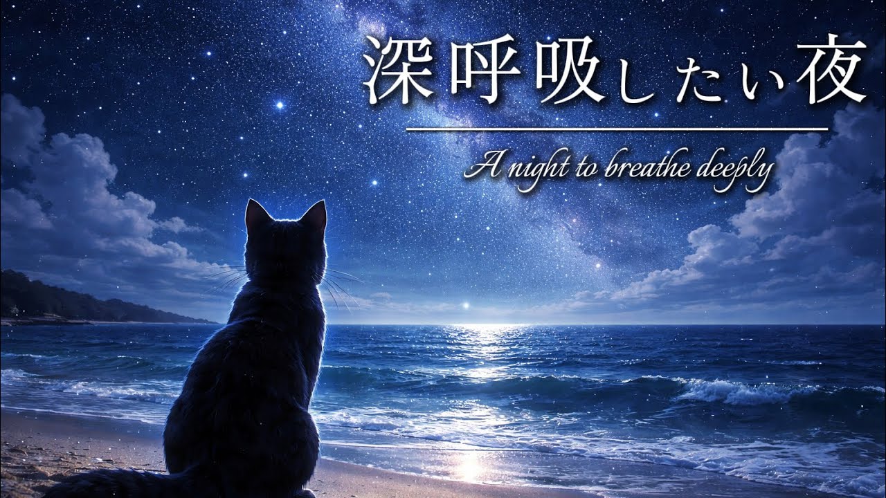 【癒しのBGM】深呼吸したい夜｜作業・読書・ひとり時間 calm piano lofi