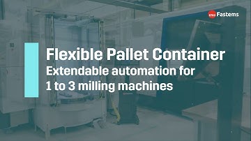 Lights-Out Manufacturing For 1 to 3 Milling Machines with Fastems FPC