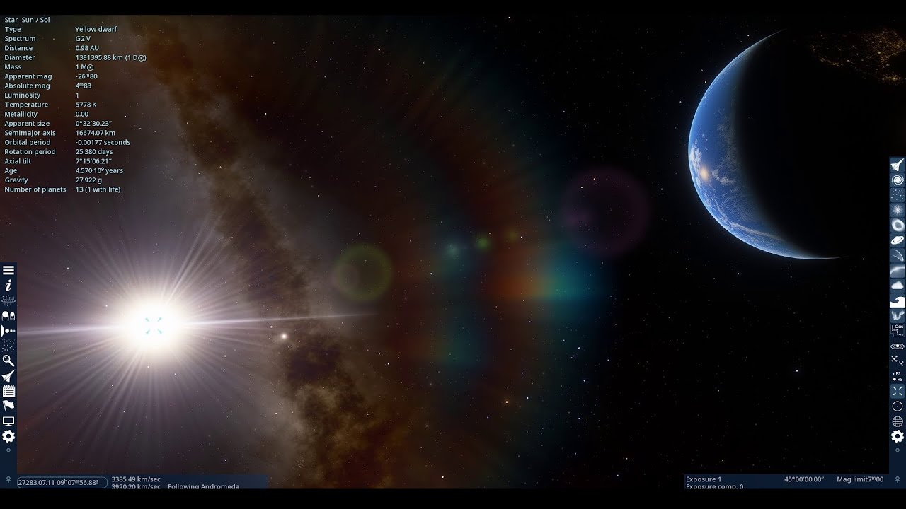 Trip Inside the Milky Way - Space Engine (Steam) 12.8.2022 - YouTube