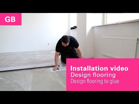 Installation Video Laying Instruction Vinyl Flooring To Glue