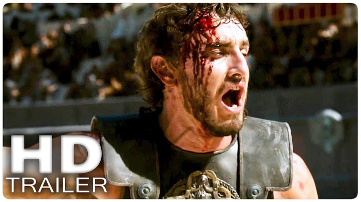 GLADIADOR 2 Tráiler Español Latino (2024) Pedro Pascal, Denzel Washington, Paul Mescal
