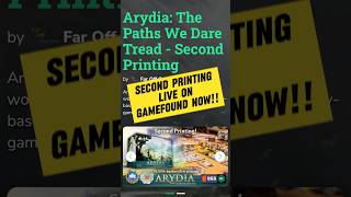 You don’t just play Arydia. You move in. #boardgames #soloRPG #arydia #campaigngames #tabletopgames