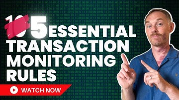 5 AML Rules For Transaction Monitoring Teams To Use